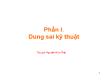 Cơ khí chế tạo máy - Phần I: Dung sai kỹ thuật