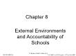 Giáo dục học - Chapter 8: External environments and accountability of schools