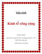 Giáo trình Kinh tế công cộng