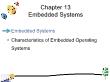 Hệ điều hành - Chapter 13: Embedded systems