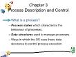 Hệ điều hành - Chapter 3: Process description and control