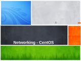 Hệ điều hành - Networking - CentOS