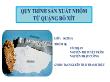 Hóa học - Quy trình sản xuất nhôm từ quặng bô xít