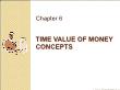 Kế toán, kiểm toán - ChapteChapter 6: Time value of money concepts