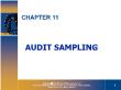 Kế toán, kiểm toán - Chapter 11: Audit sampling