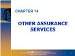 Kế toán, kiểm toán - Chapter 14: Other assurance services