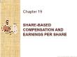 Kế toán, kiểm toán - Chapter 19: Share - Based compensation and earnings per share