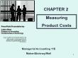 Kế toán, kiểm toán - Chapter 2: Measuring product costs