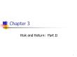 Kế toán, kiểm toán - Chapter 3: Risk and return: part II