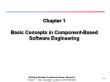 Kĩ thuật lập trình - Chapter 1: Basic concepts in component - Based software engineering