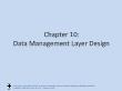 Kĩ thuật lập trình - Chapter 10: Data management layer design