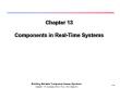 Kĩ thuật lập trình - Chapter 13: Components in real - Time systems