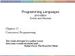 Kĩ thuật lập trình - Chapter 17: Concurrent programming