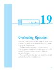 Kĩ thuật lập trình - Chapter 19: Overloading operators
