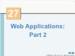 Kĩ thuật lập trình - Chương 27: Web applications: Part 2