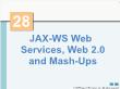 Kĩ thuật lập trình - Chương 28: Jax - Ws web services, web 2.0 and mash - ups