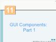 Kĩ thuật lập trình - Gui components: Part 1