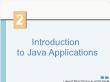 Kĩ thuật lập trình - Introductionto java applications
