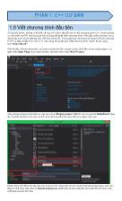 Kĩ thuật lập trình - Phần 1: C ++ cơ bản