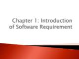 Kiến trúc máy tính và hợp ngữ - Chapter 1: Introduction of software requiremnet