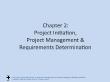 Kiến trúc máy tính và hợp ngữ - Chapter 2: Project initiation, project management & requirements determination
