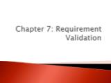 Kiến trúc máy tính và hợp ngữ - Chapter 5: Requirement validation