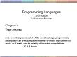 Kiến trúc máy tính và hợp ngữ - Chapter 6: Type systems