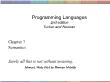 Kiến trúc máy tính và hợp ngữ - Chapter 7: Semantics