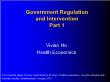 Kinh tế học - Government regulation and intervention - Part 1: Vivian ho health economics