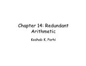 Kỹ thuật viễn thông - Chapter 14: Redundant arithmetic