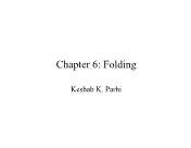 Kỹ thuật viễn thông - Chapter 6: Folding