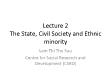 Lịch sử văn hóa - Lecture 2: The state, civil society and ethnic minority