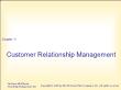 Marketing bán hàng - Chapter 11: Customer relationship management