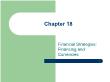 Marketing bán hàng - Chapter 18: Financial strategies: financing and currencies