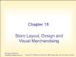 Marketing bán hàng - Chapter 18: Store layout, design and visual merchandising