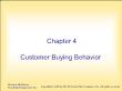 Marketing bán hàng - Chapter 4: Customer buying behavior