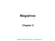 PR truyền thông - Chapter 5: Magazines