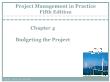 Quản lí dự án - Chapter 4: Budgeting the project