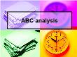 Quản trị kinh doanh - ABC analysis