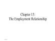 Quản trị kinh doanh - Chapter 15: The employment relationship