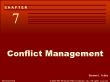 Quản trị kinh doanh - Conflict management