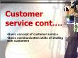 Quản trị kinh doanh - Customer service cont