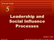 Quản trị kinh doanh - Leadership and social influence processes