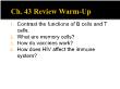 Sinh học - Chương 43: Review warm up