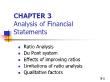 Tài chính doanh nghiệp - Chapter 3: Analysis of financial statements