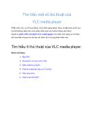 Thiết kế flash - Tìm hiểu một số thủ thuật của VLC media player