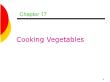 Ẩm thực - Chapter 17: Cooking vegetables