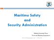 Ngư nghiệp - Maritime safety and security administration