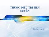 Thuốc điều trị hen suyễn