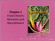 Y khoa, dược - Chapter 1: Food choices: nutrients and nourishment